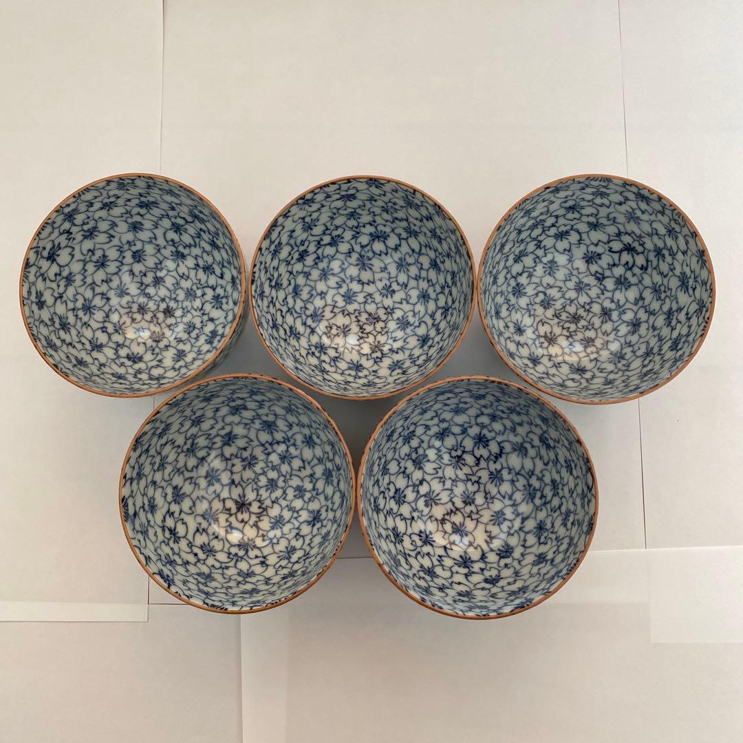 ★清水焼名品/小紋桜七宝『お茶呑み素極』正峰造★逸品希少