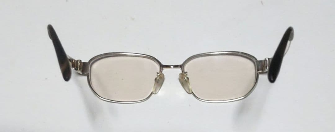 Yves Saint Laurent メガネ シルバー フレーム