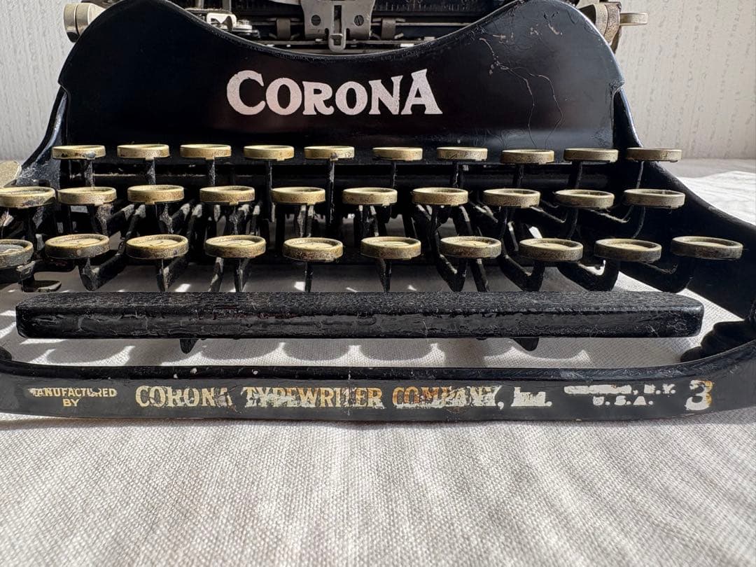 アンティーク　CORONAタイプライター