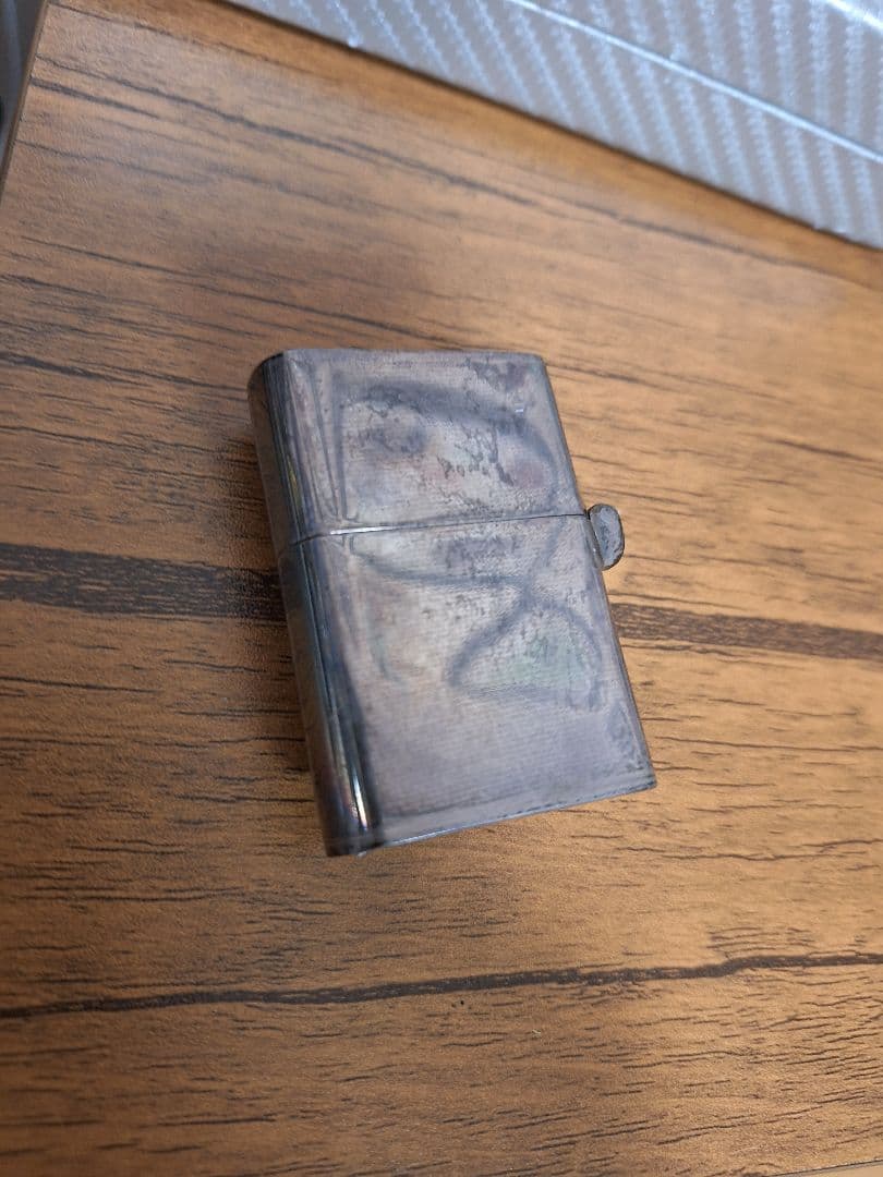 シルバージッポスカルデザイン❗希少１点物❗ 未使用 磨けば光るよ 重量感あります