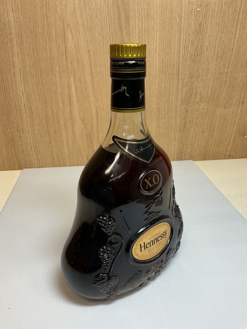 529[未開栓]Hennessy ヘネシー X.O 金キャップ 箱無し