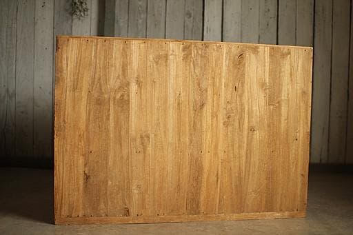 古い木製の引き出し3段　チェスト　桐箪笥　タンス　収納　古家具　古民家　時代家具