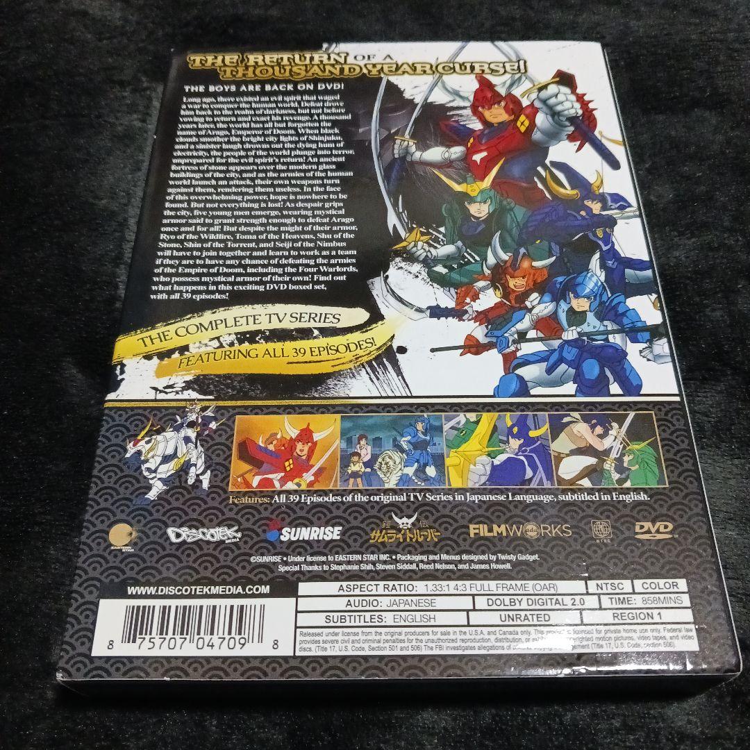 サムライトルーパー TVシリーズ全39話 北米版 DVD