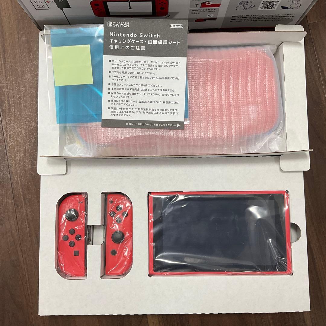 Nintendo Switch マリオレッド×ブルー　本体