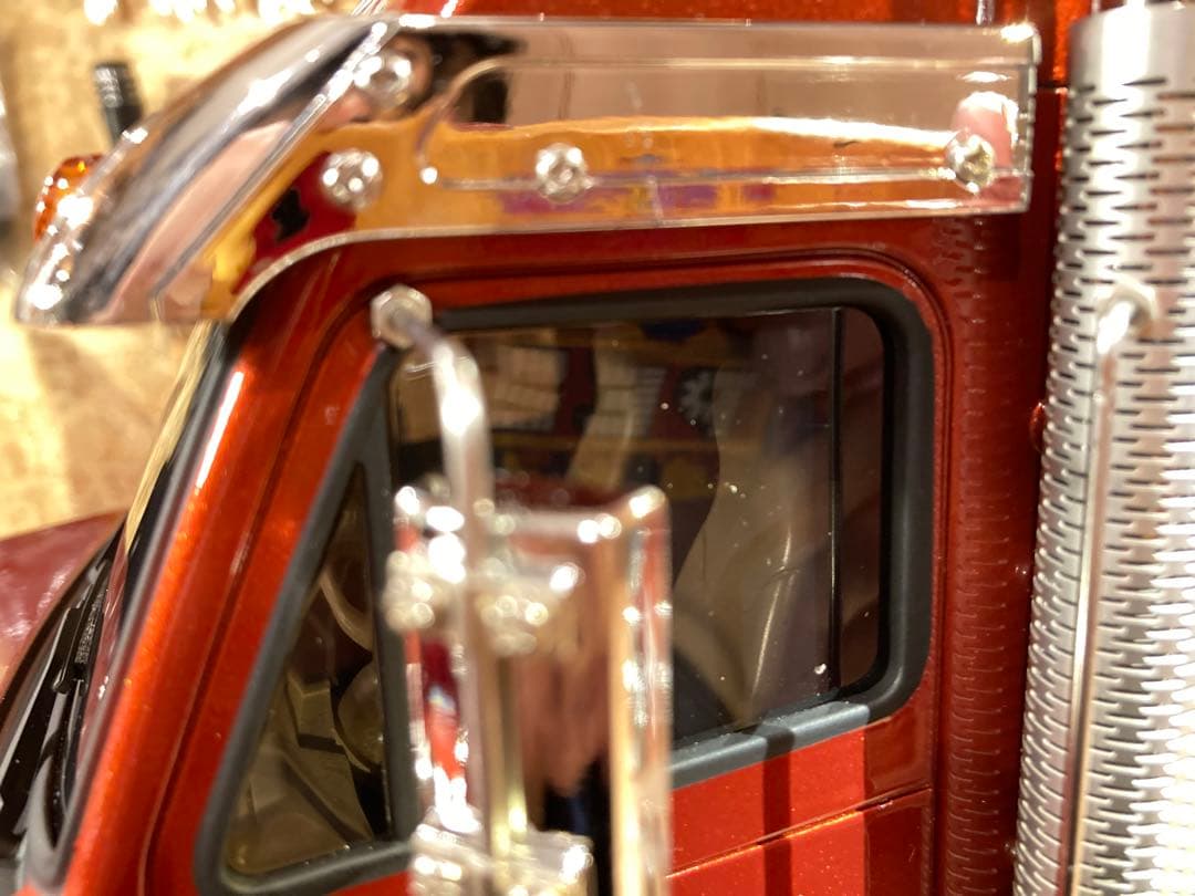 M様納車待ち　タミヤ　ナイトハウラーカスタム　フルオペ　サキールオレンジ