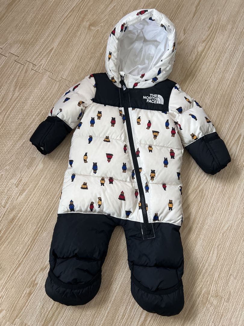 ノースフェイス　ダウン　カバーオール　3〜6m ベビー