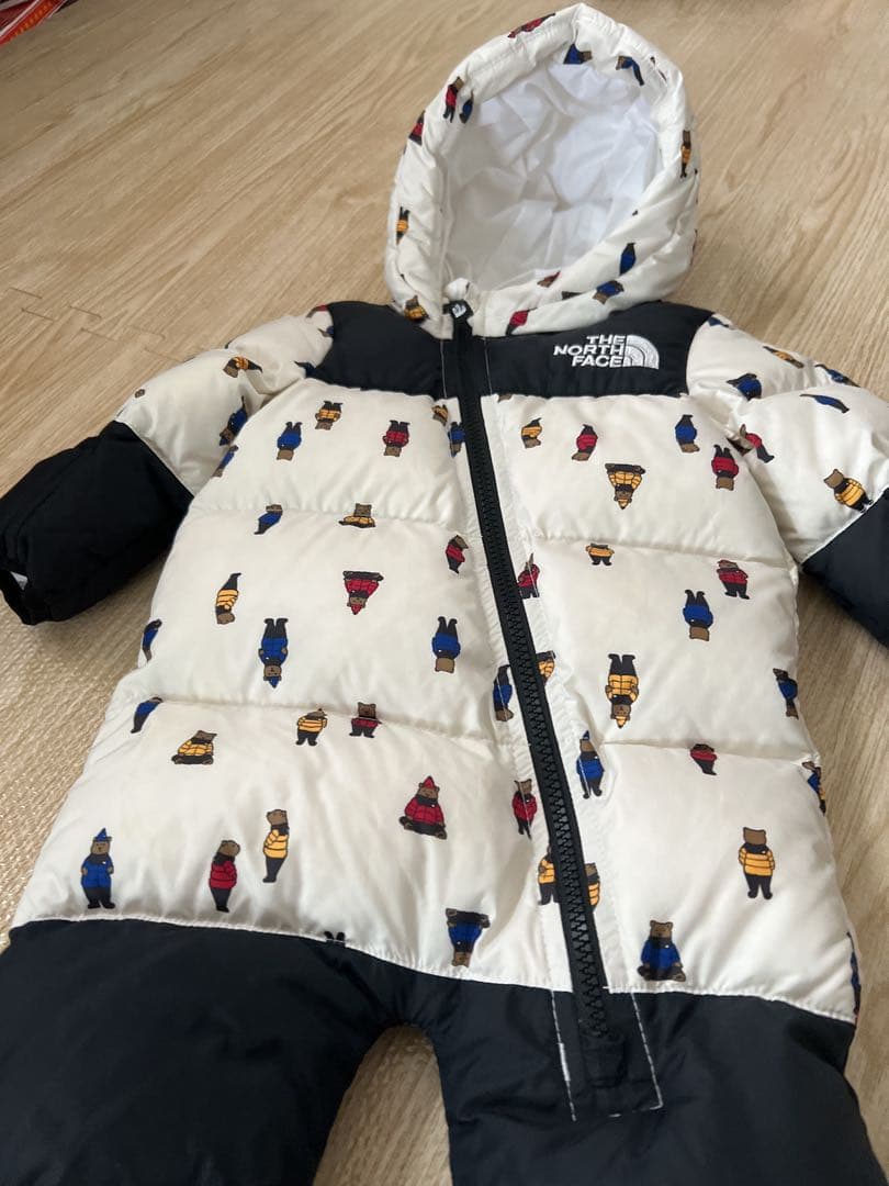 ノースフェイス　ダウン　カバーオール　3〜6m ベビー