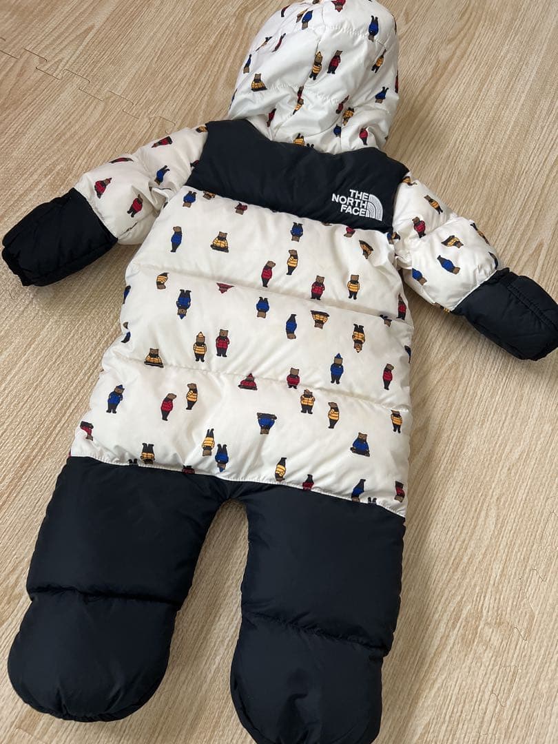 ノースフェイス　ダウン　カバーオール　3〜6m ベビー