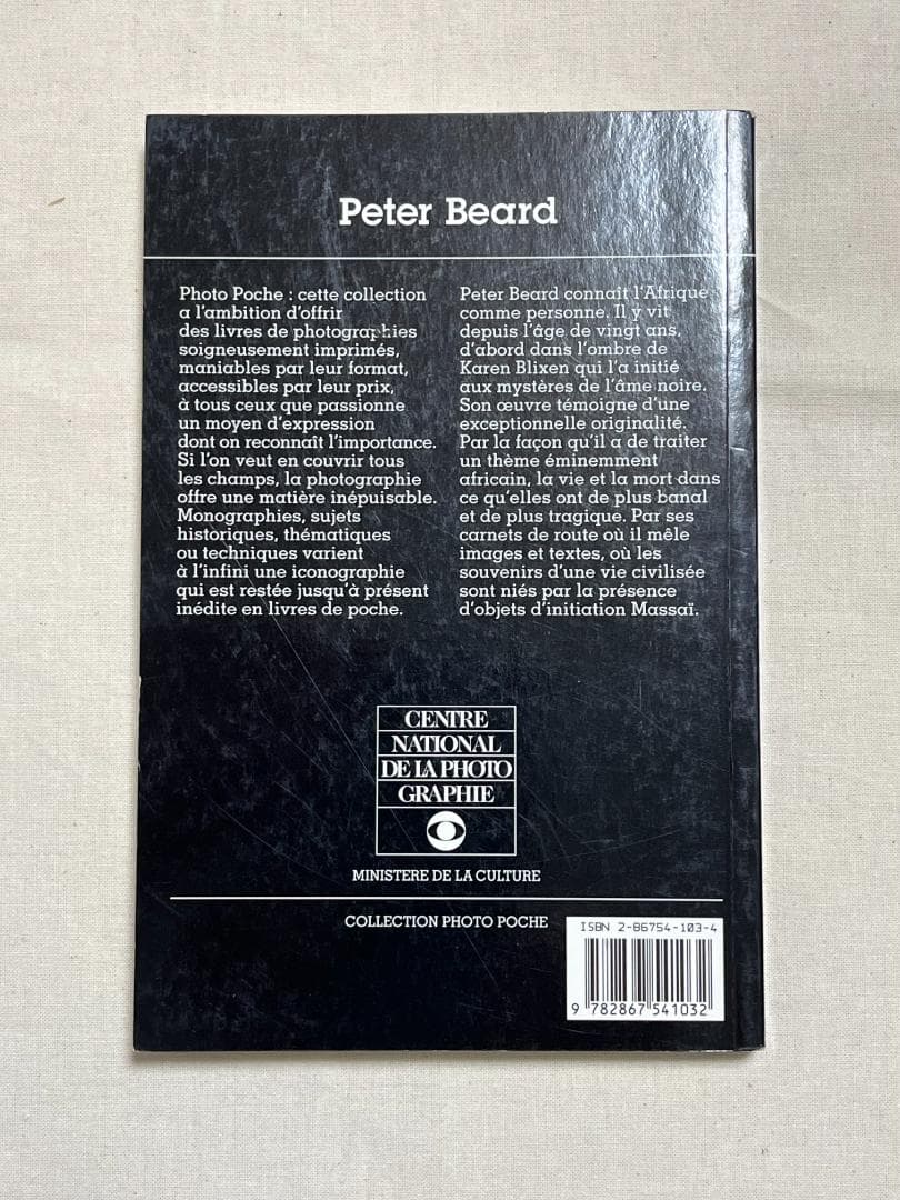 【希少】本人イラスト＆サイン入・ピーター・ビアード写真集