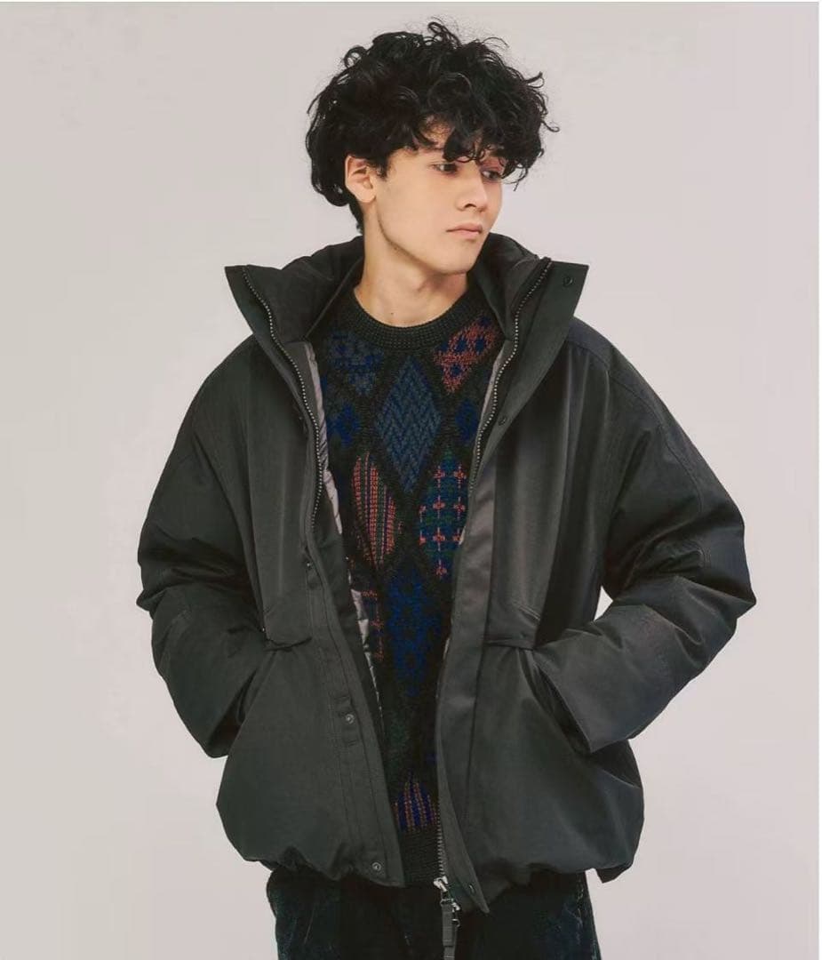 ナナミカ 417別注 GORE-TEX Short Down Jacket S