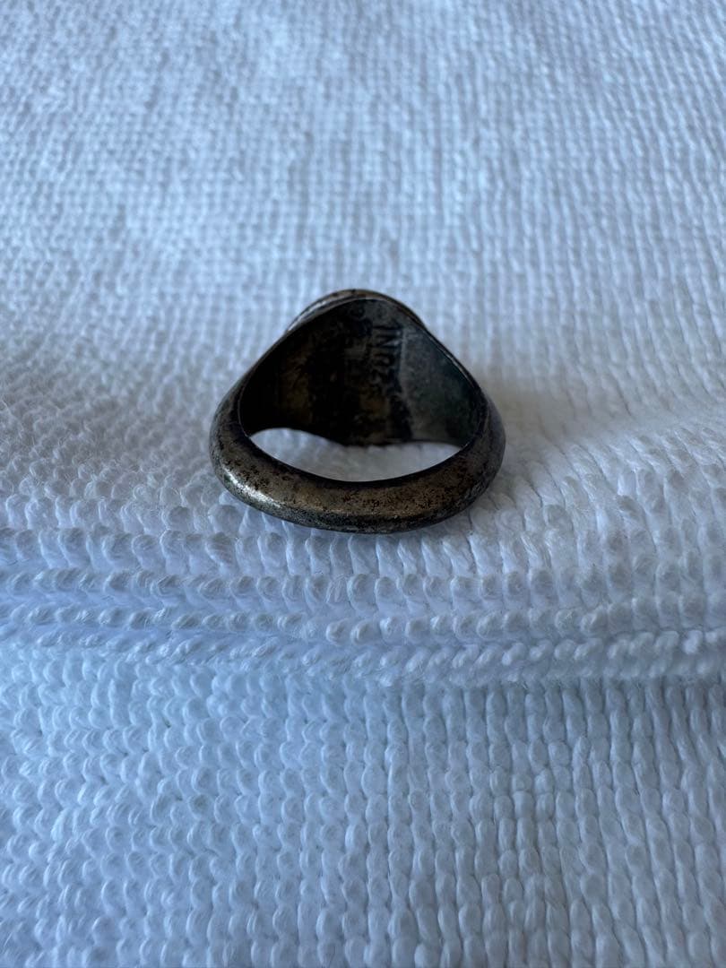 ヴィンテージシルバーリング　ズニ族　エフィカラバサ