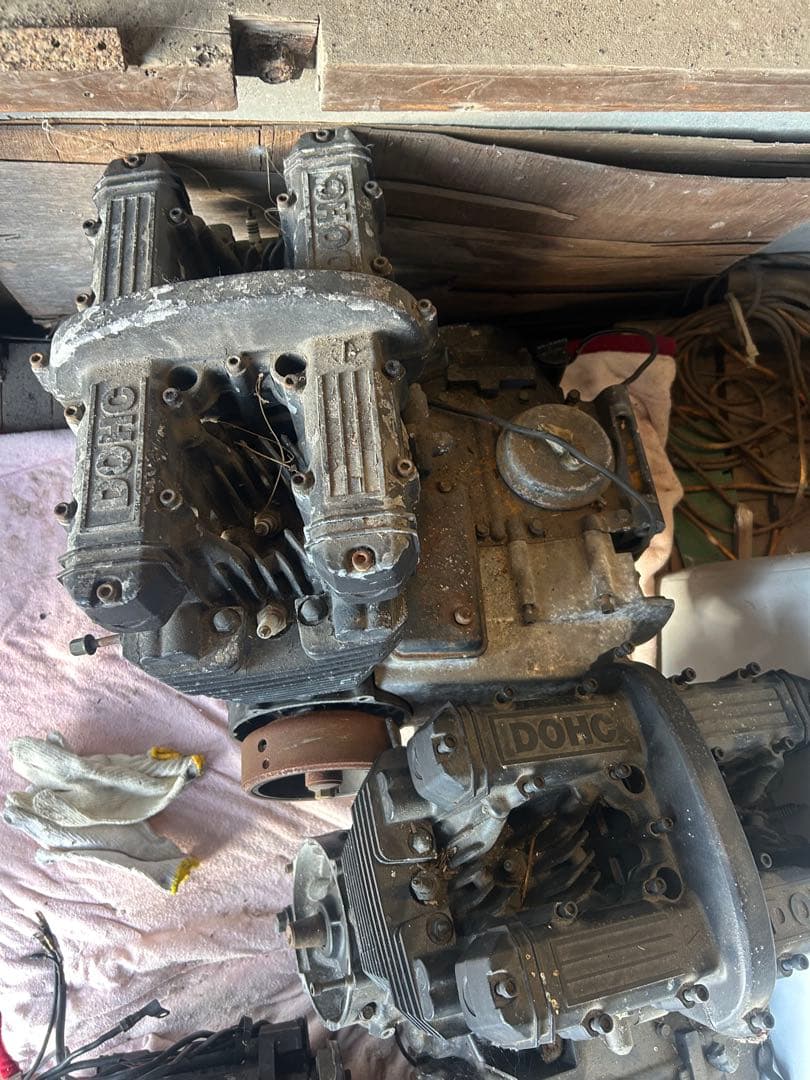 koo yama　z400gp エンジン　2機