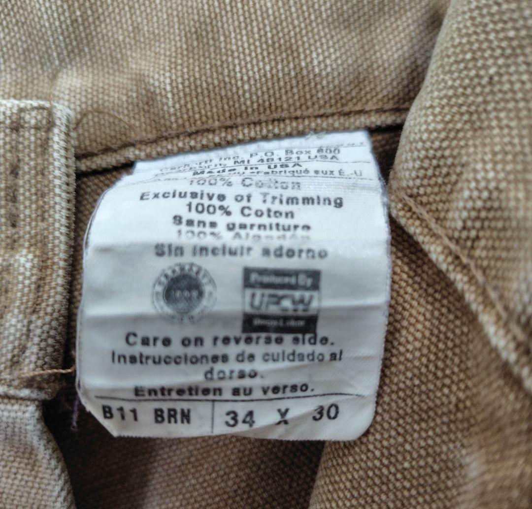 USA製 Carhartt ダックペインターパンツ W34 L30 カーハート