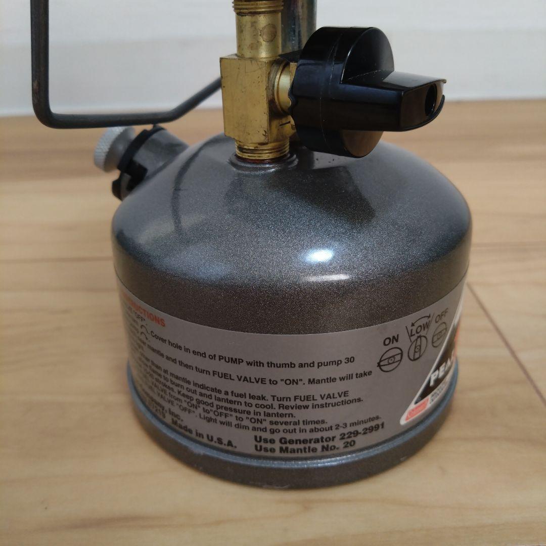 コールマン　PEAK1 MODEL 229 デュアル燃料ランタン