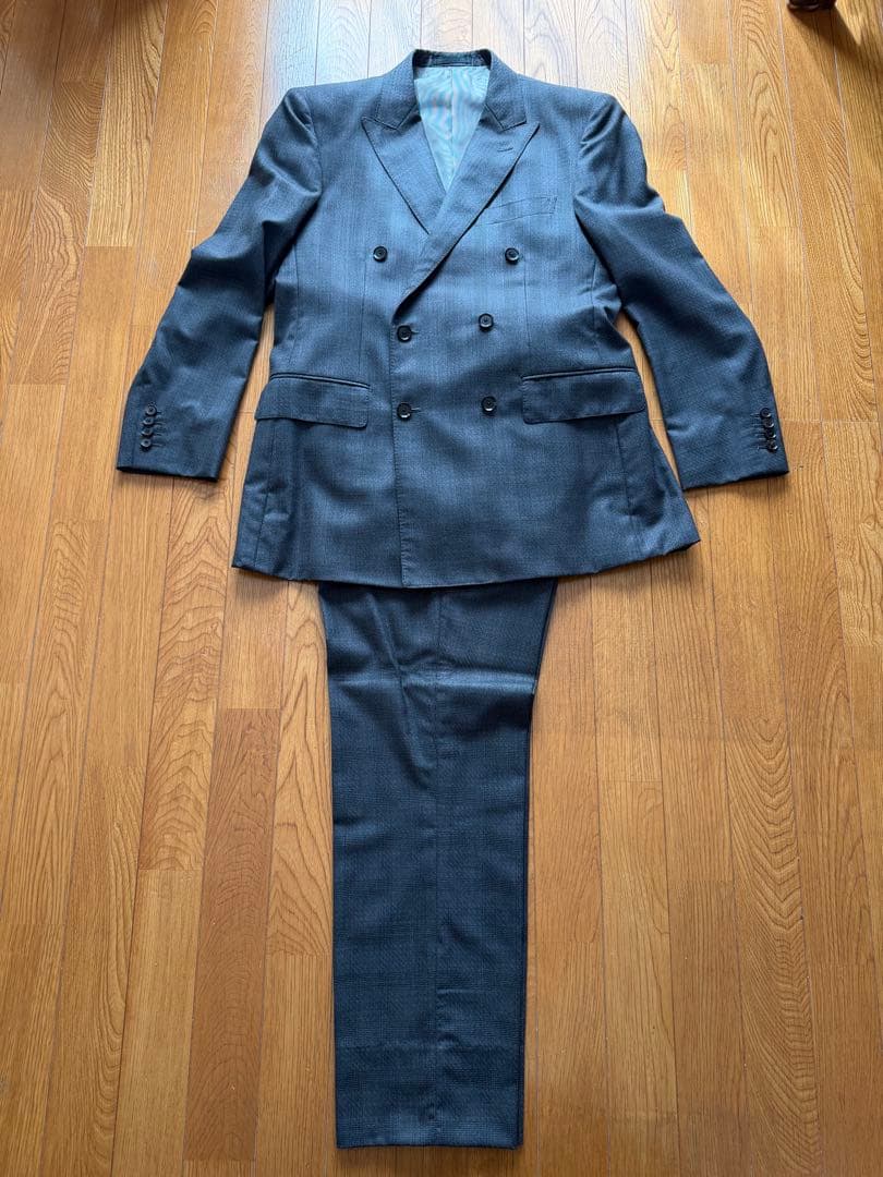 【日本製】ダブルブレストスーツ　A5相当