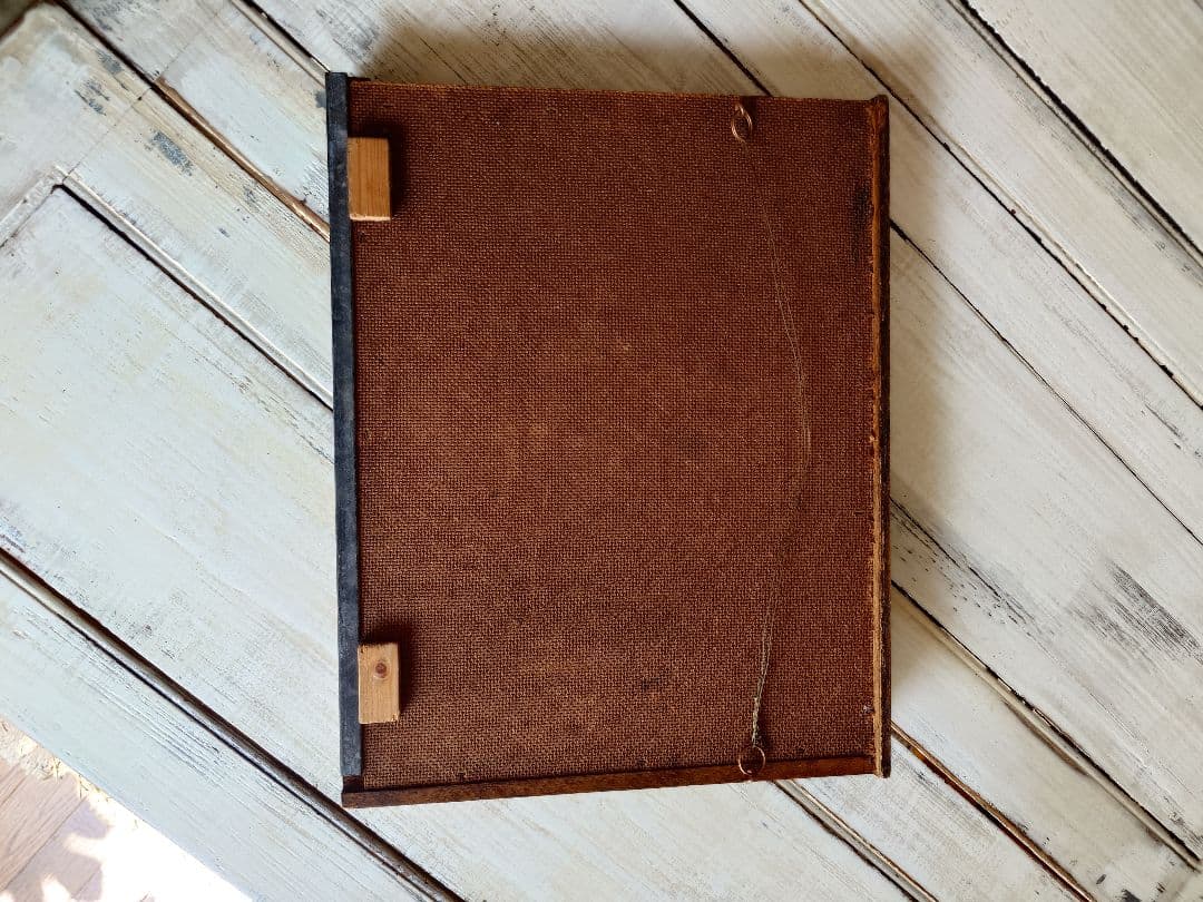 プリンタートレイ　ディスプレイトレイ　イギリスビンテージ　木製