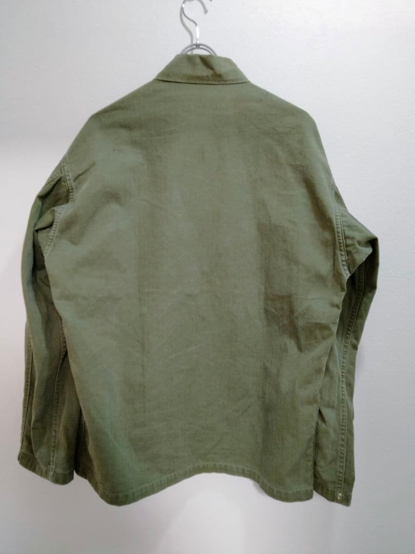 米軍　M-47 HBT ヘリンボーン　ユーティリティ　シャツ　40s 50s