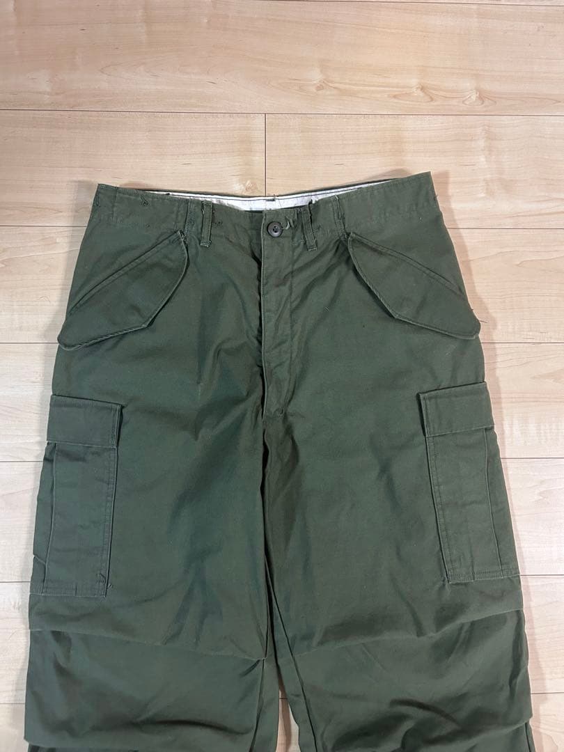 実物 USED 米軍 M-65 フィールドカーゴパンツ M-R 74年製