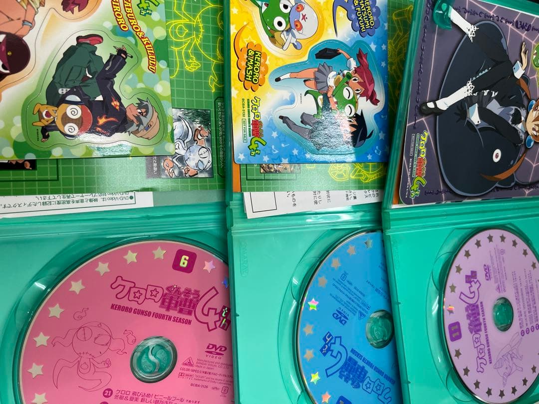 ケロロ軍曹　DVD box付きセット