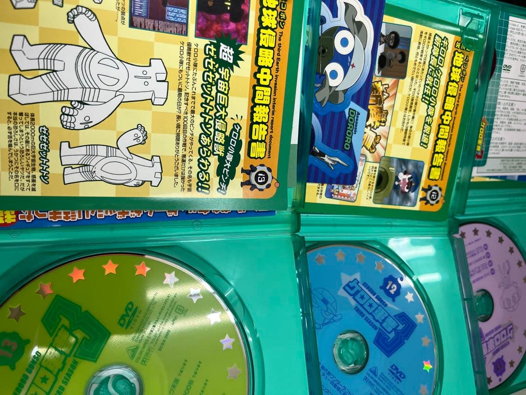 ケロロ軍曹　DVD box付きセット