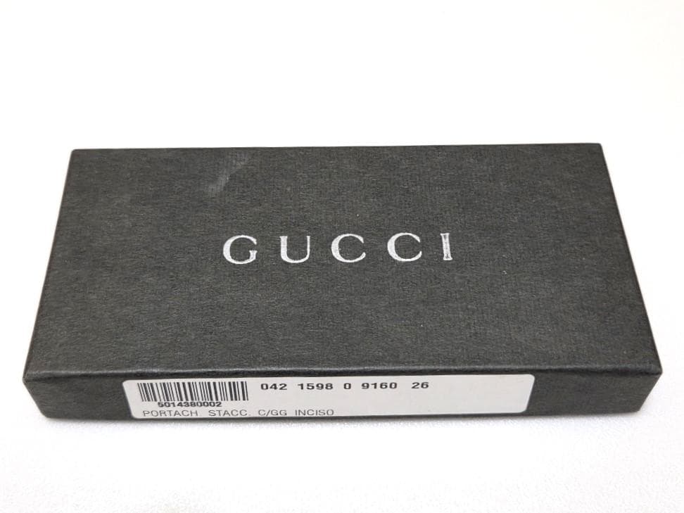 GUCCI グッチ　メタル　カラビナキーホルダー　美品　箱付き　43130