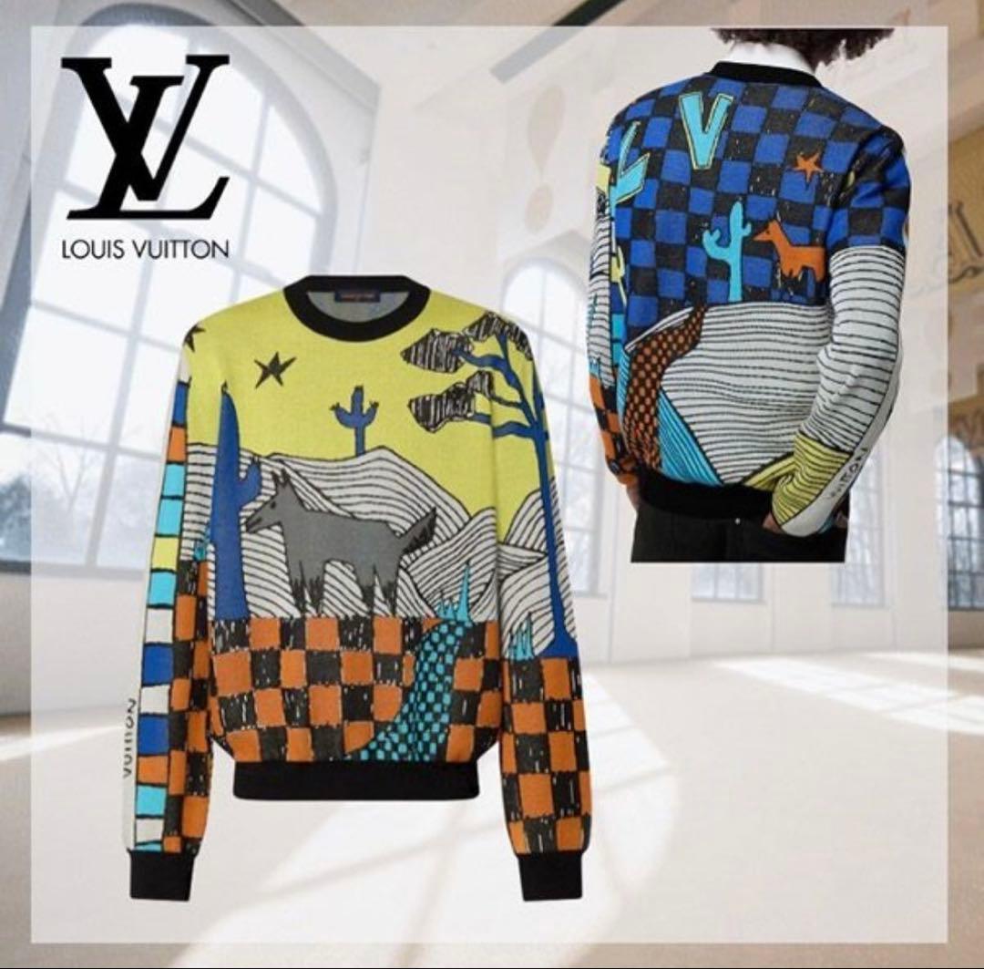 Louis Vuitton ルイヴィトン　ニット　メンズ　サイズS