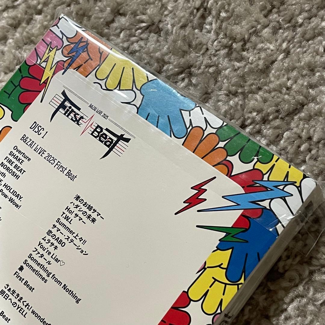 【DVD】新品★未開封　B&ZAI LIVE 2025 First Beat