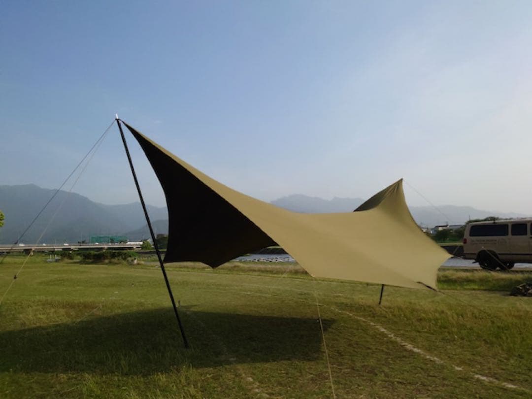 CAMPOOPARTS　鬼オクタタープ　オリーブドラブ