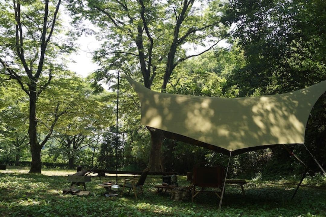 CAMPOOPARTS　鬼オクタタープ　オリーブドラブ