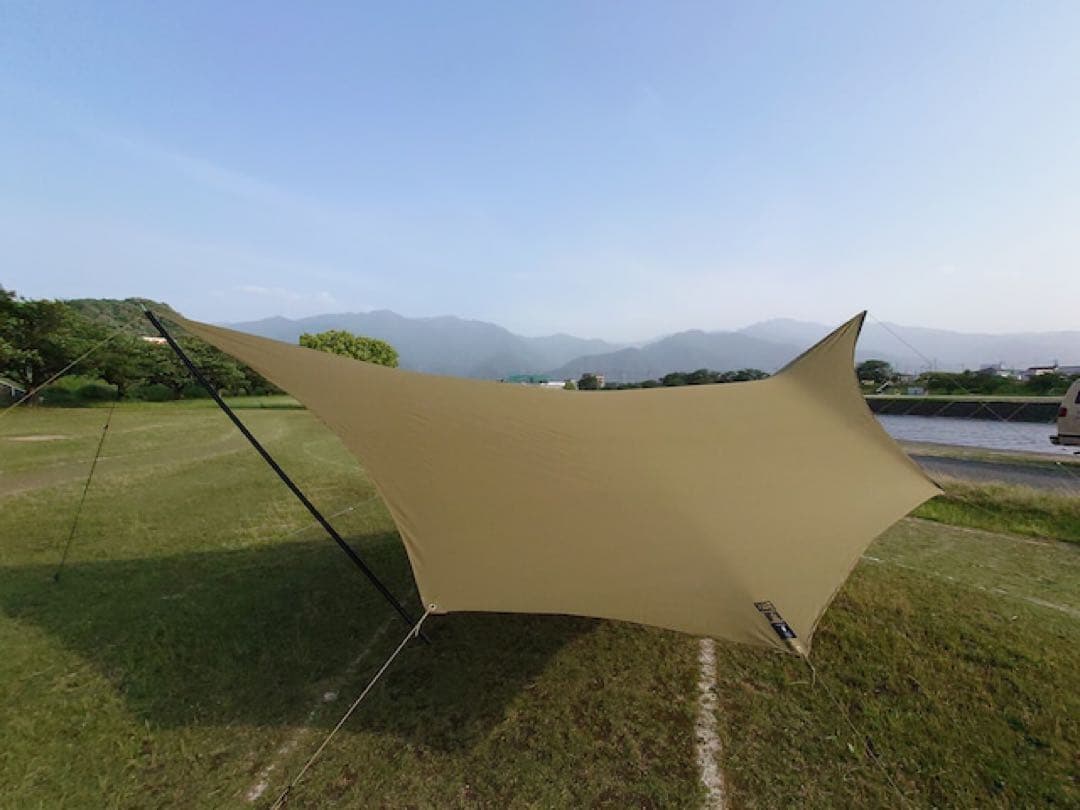 CAMPOOPARTS　鬼オクタタープ　オリーブドラブ