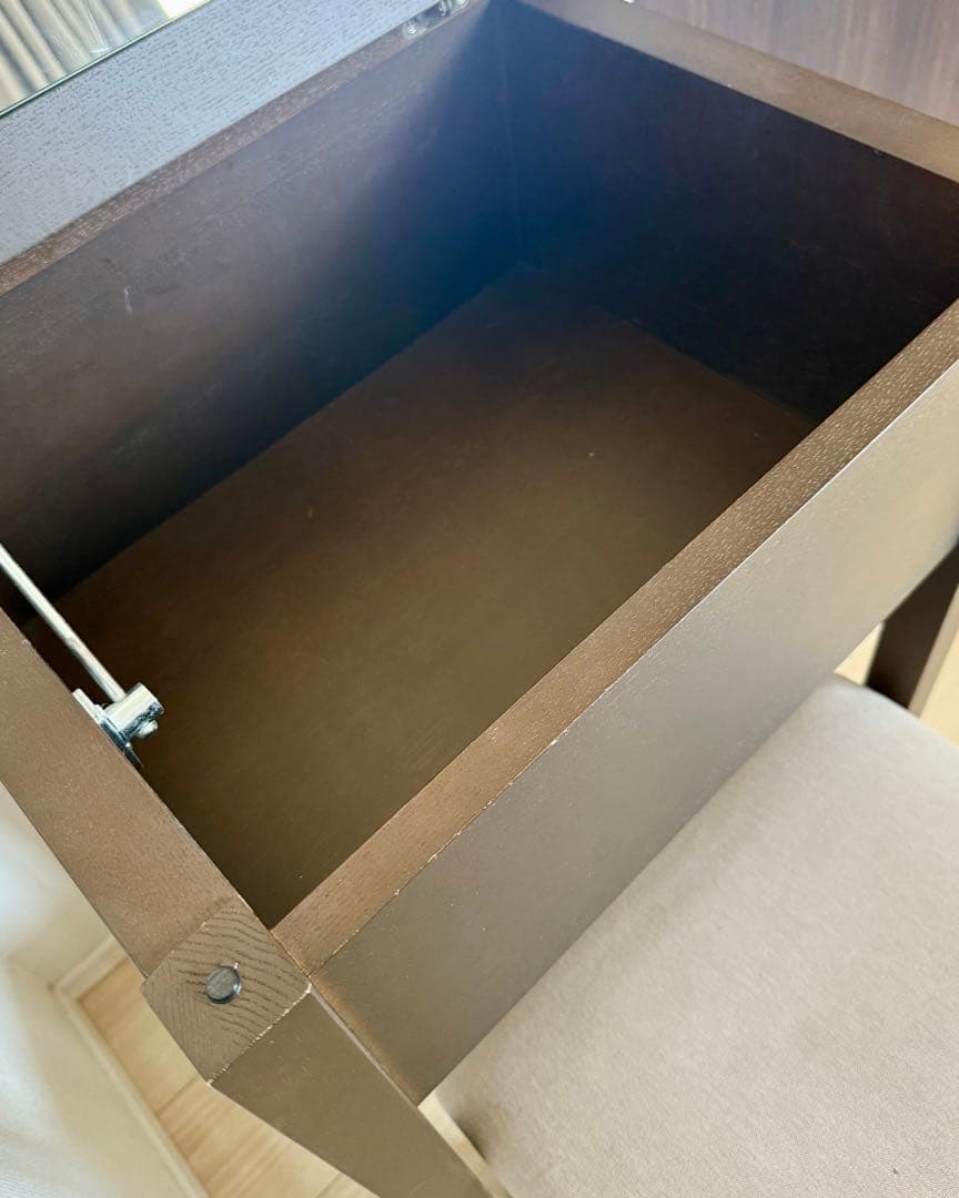 最終価格【廃盤モデル】無印良品 コンパクトドレッサーデスク&スツール