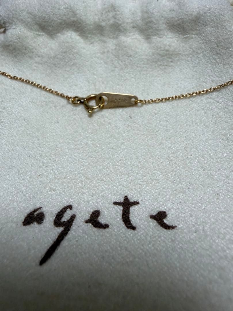 agete ダイヤモンドネックレス