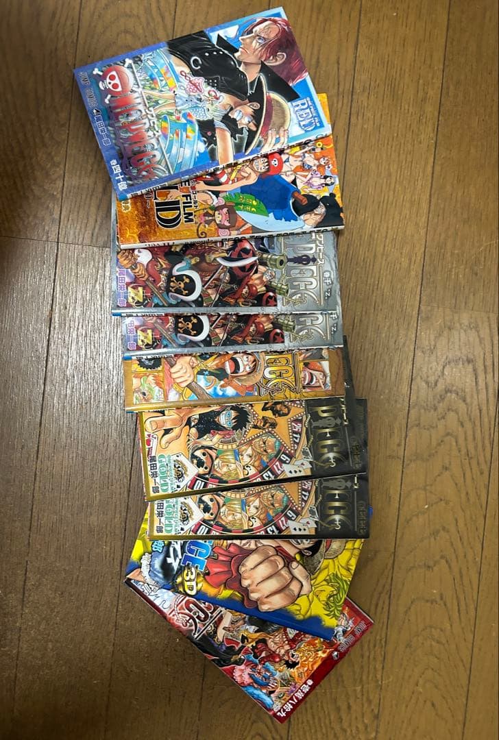 ONE PIECE 35〜111巻＋劇場版特典、Green
