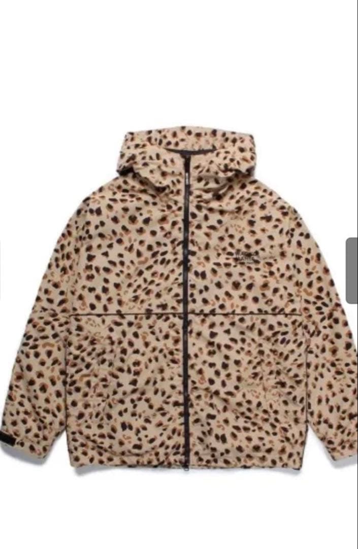24SSワコマリア LEOPARD MOUNTAIN PARKA (BEIGE)