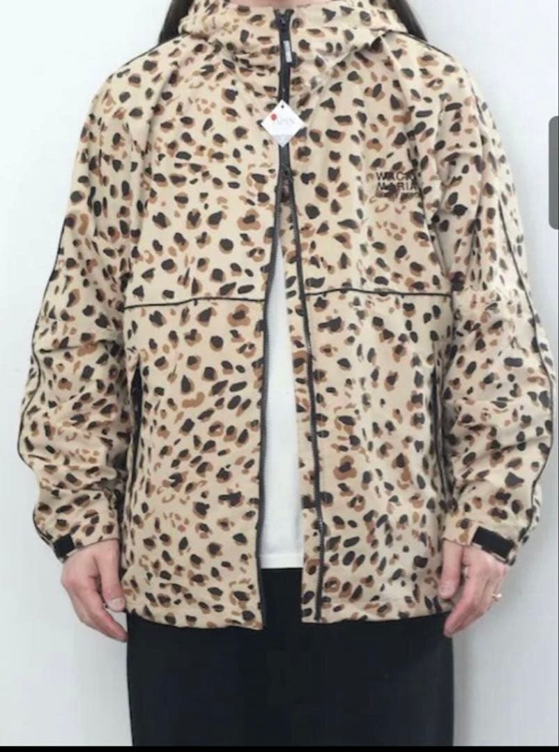 24SSワコマリア LEOPARD MOUNTAIN PARKA (BEIGE)