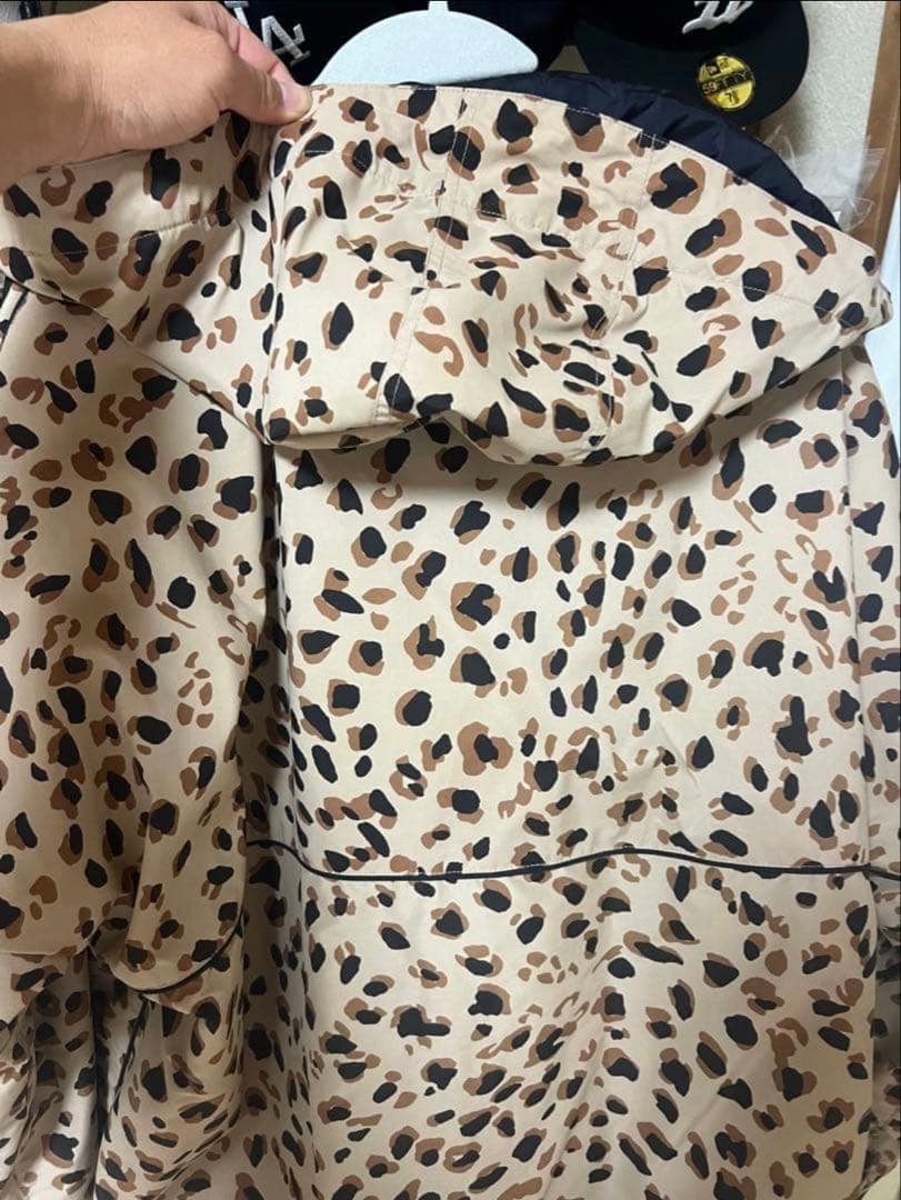 24SSワコマリア LEOPARD MOUNTAIN PARKA (BEIGE)