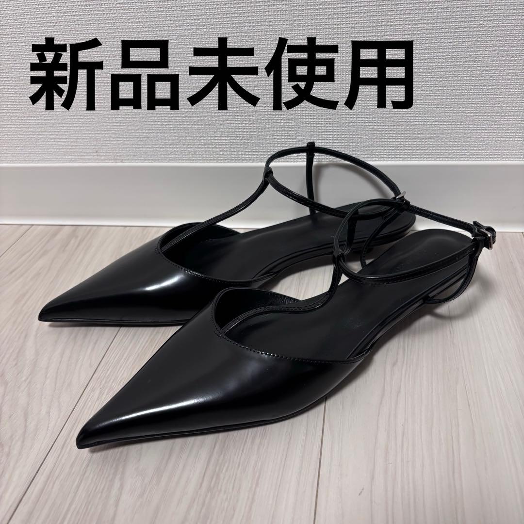 【最終値下げ】新品 TONY BIANCO トニービアンコ　Tストラップシューズ