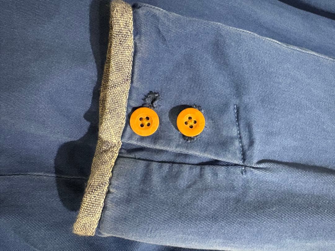 む*に様 visvim MIES COAT サイズ2 青