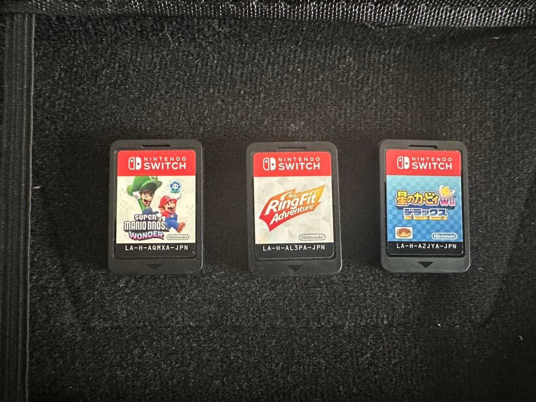 Switchソフト 3点 マリオケース付き
