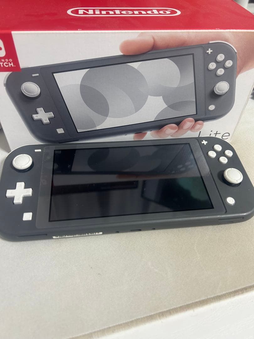 Nintendo Switch Lite グレー本体128GBメモリーカード付き