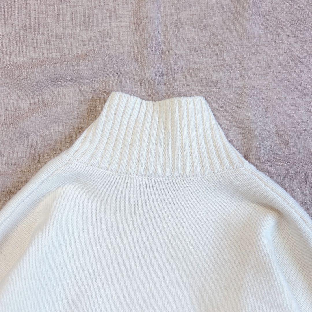 メゾンキツネ ハイネック プルオーバー ニット フォックスヘッド L