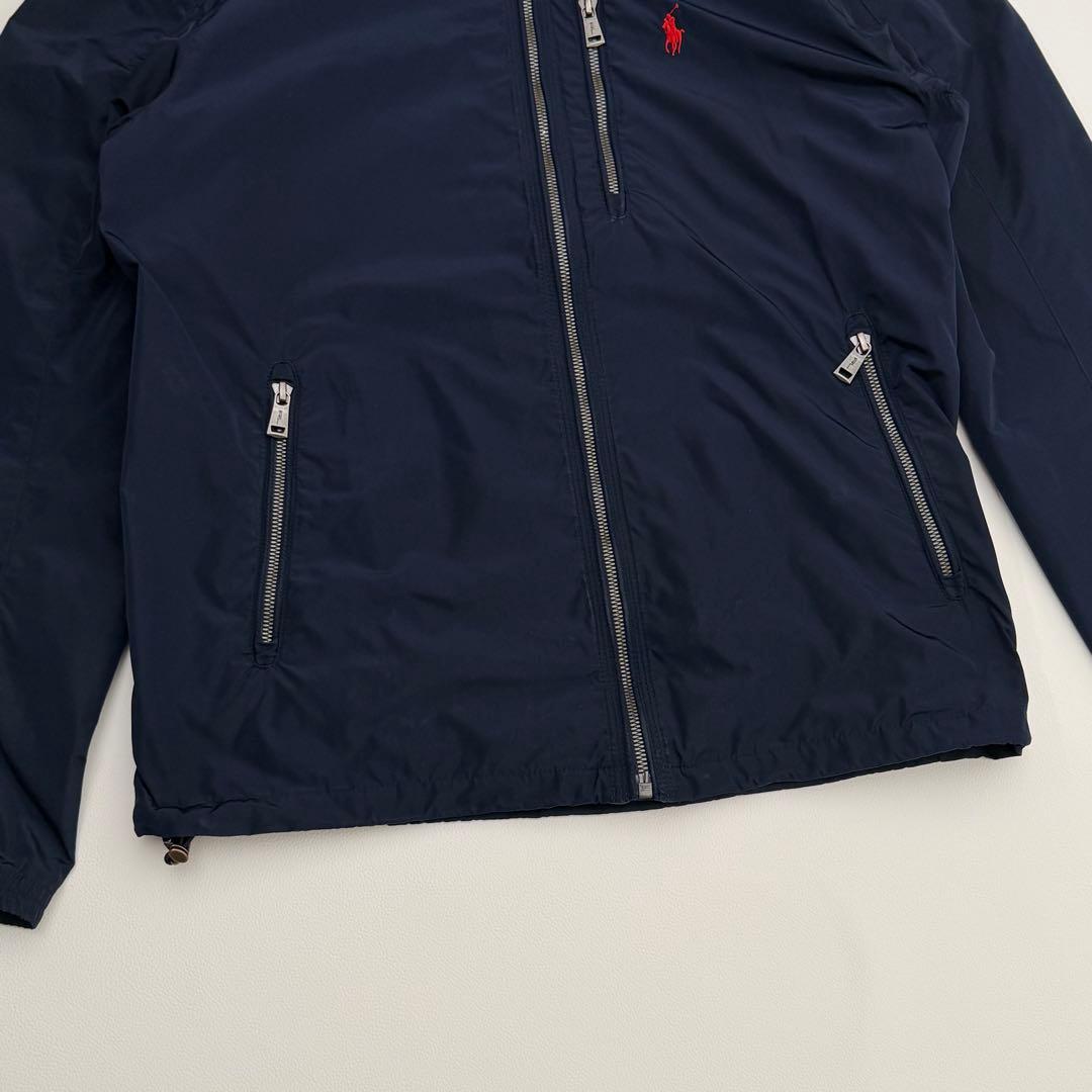 ラルフローレン マウンテンパーカー ナイロンジャケット S ネイビーポニー