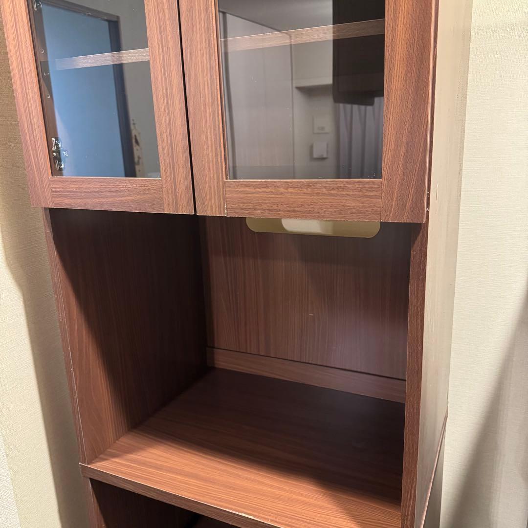 miN•Kujira【送料込み】LOWYA レンジボード キッチンボード