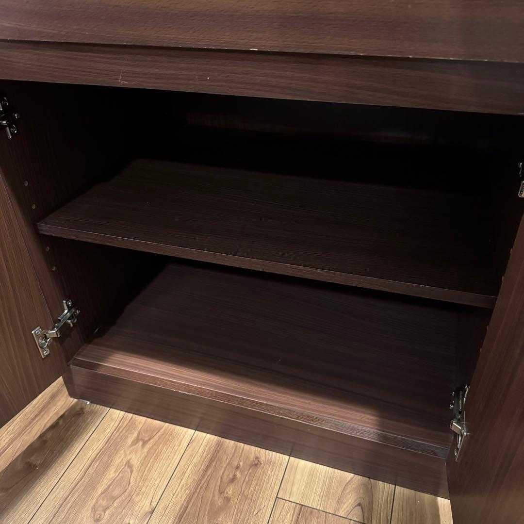 miN•Kujira【送料込み】LOWYA レンジボード キッチンボード