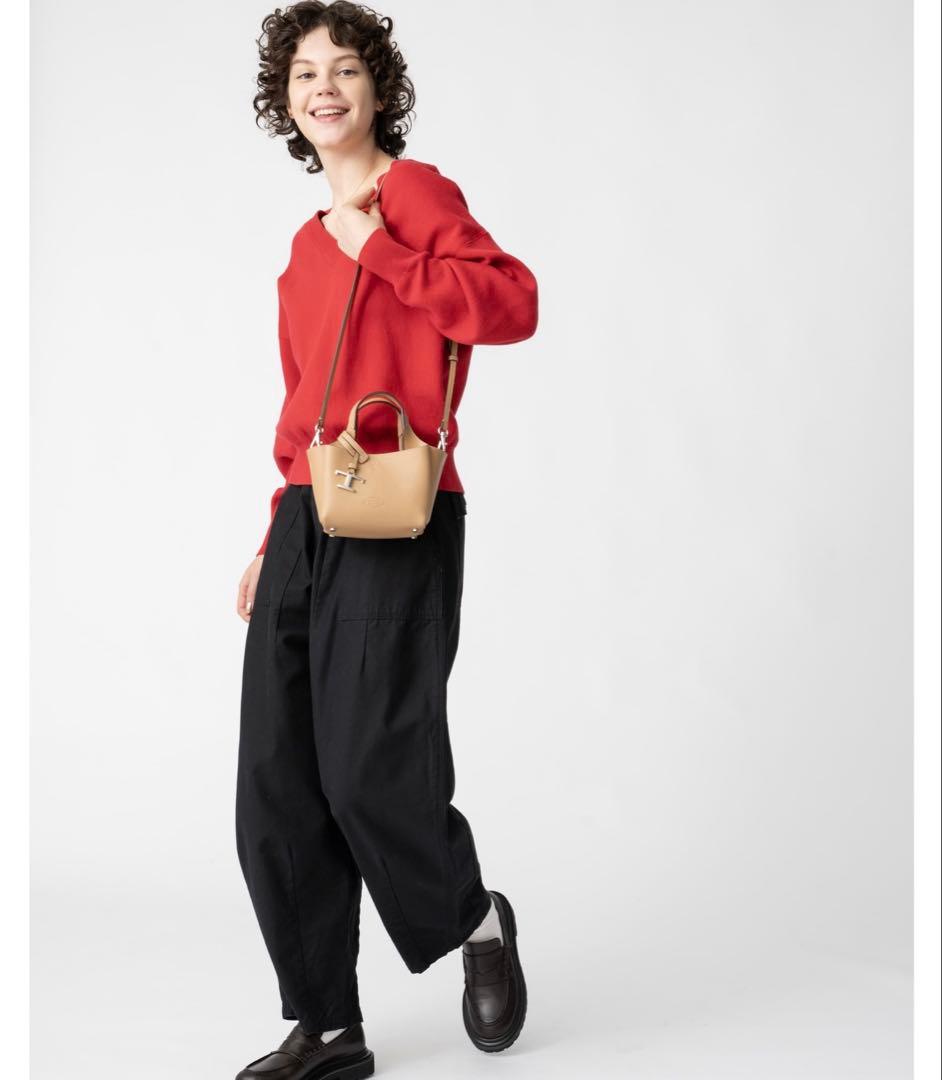 極美品！TOD'S レザーバッグマイクロ　キャメル