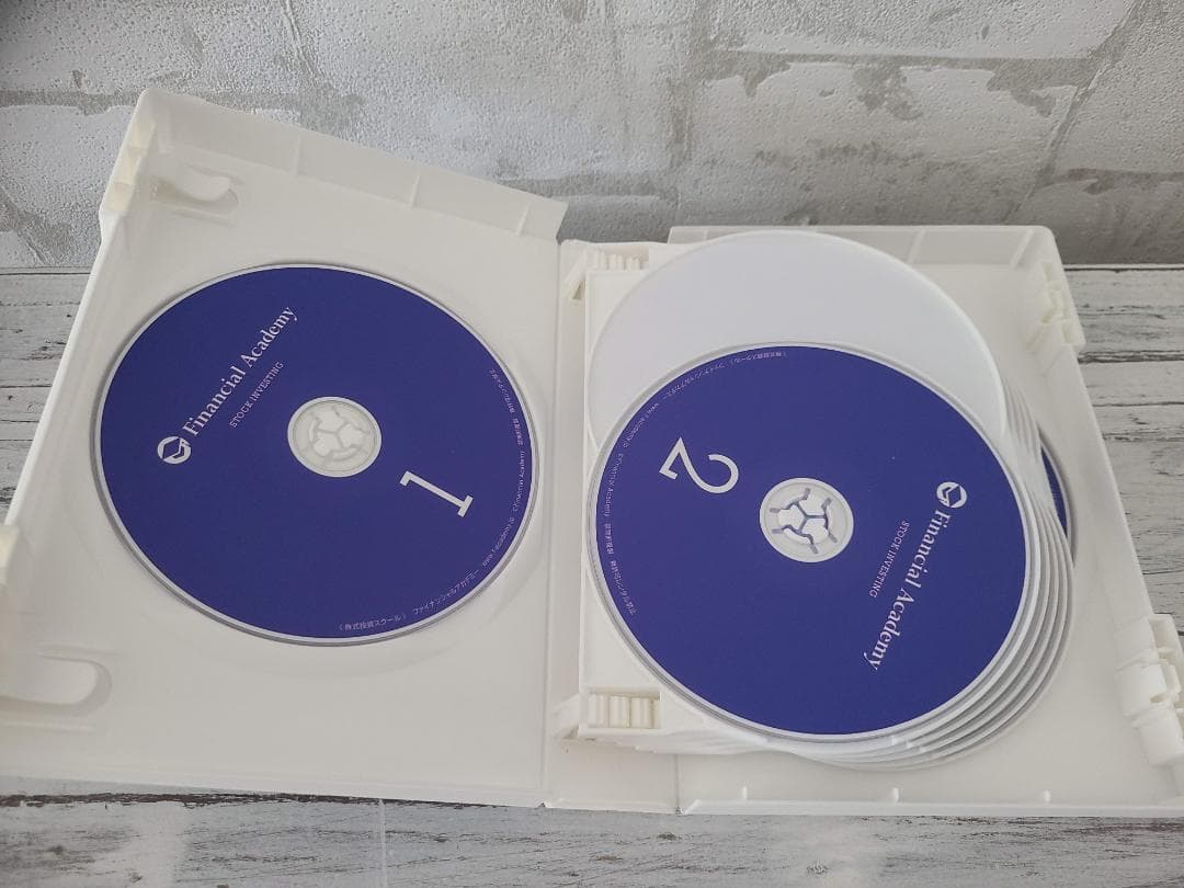 ◆ ファイナンシャルアカデミー株式投資スクール DVD12枚セット