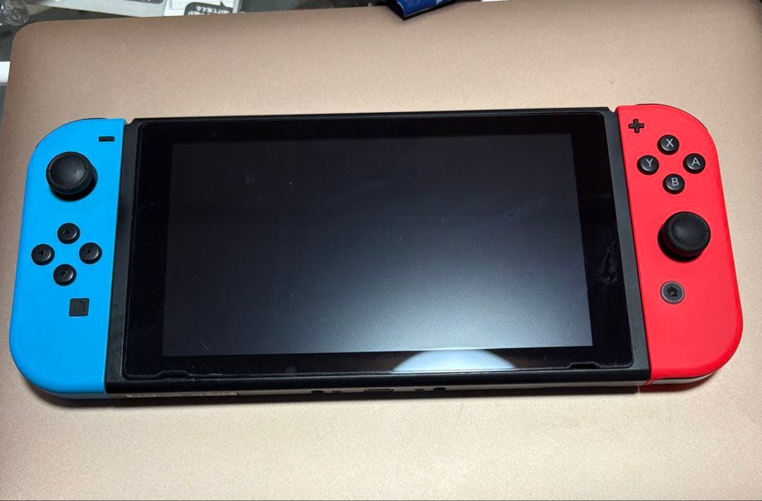 Nintendo Switch 本体 青/赤　2017年最初期未対策機