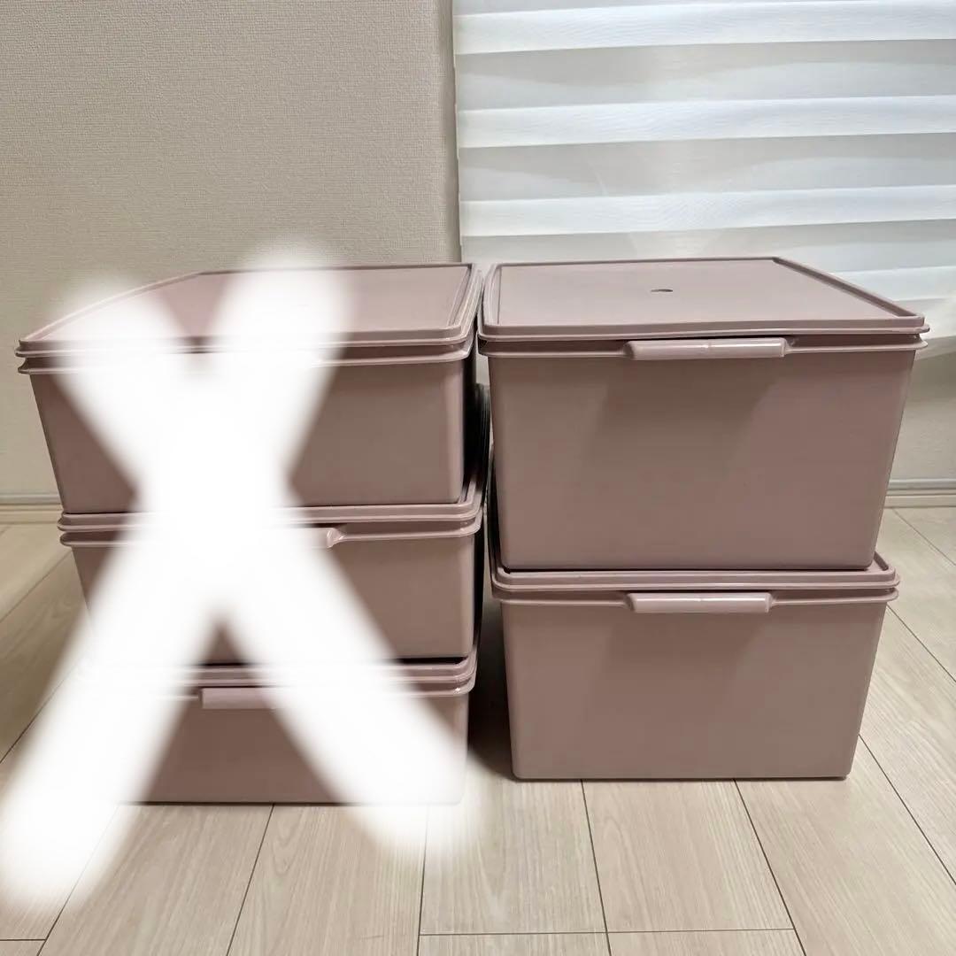 タッパーウェア スーパーケース　深型2個セット