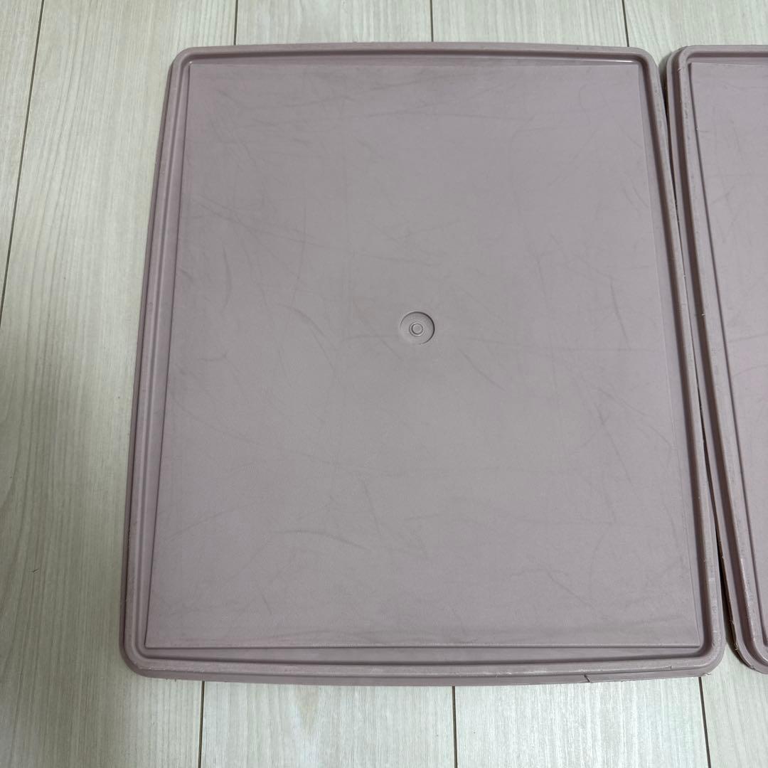 タッパーウェア スーパーケース　深型2個セット