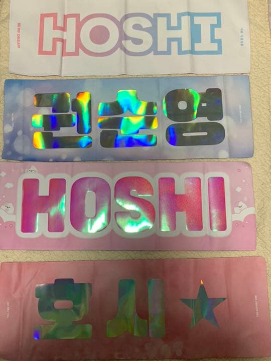 SEVENTEEN ホシ スローガン うちわ